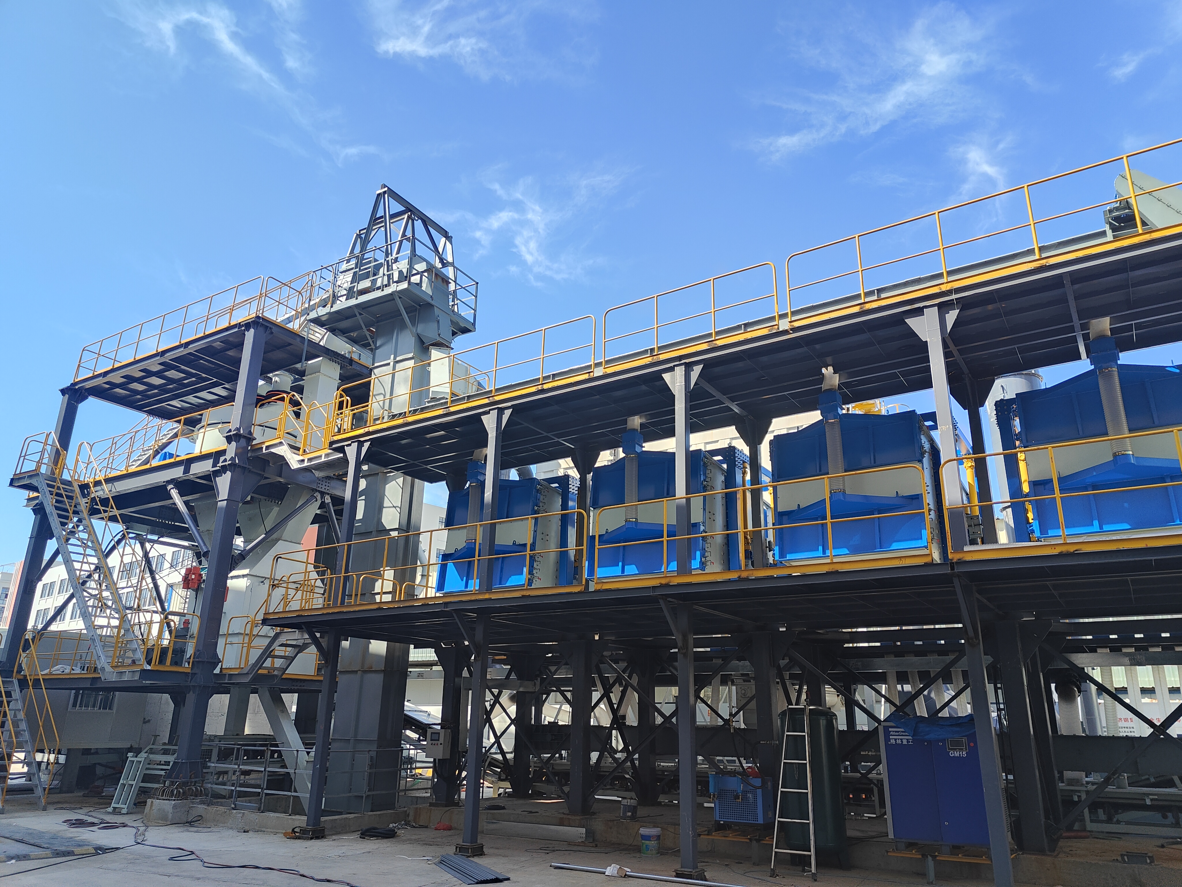 干法制砂樓：讓鋼渣變廢為寶，生產(chǎn)多元機制砂